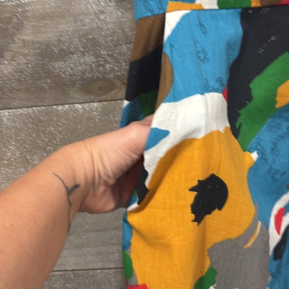 Emilyandfin abstract floral midi size S - Picture 2 of 9